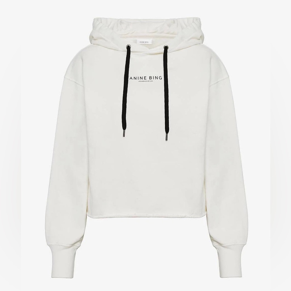 Anine Bing - Jamie Hoodie in White